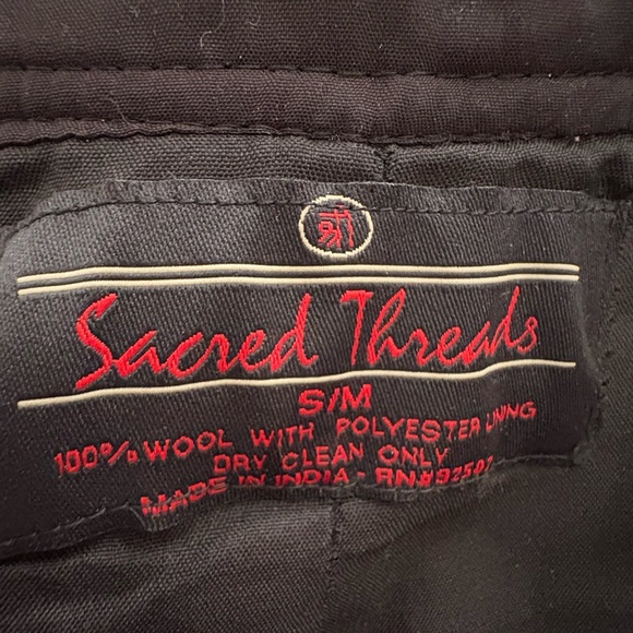 Sacred Threads wool overalls - Picture 2 of 4